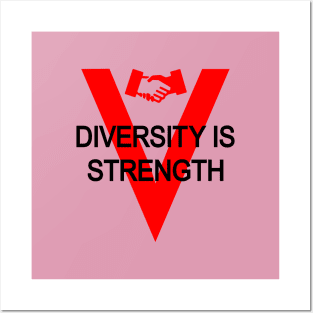 Diversity, Strength Posters and Art